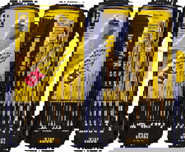 Drill Bit Set: Jobber Length Drill Bits, 15 Pc, 0.0625